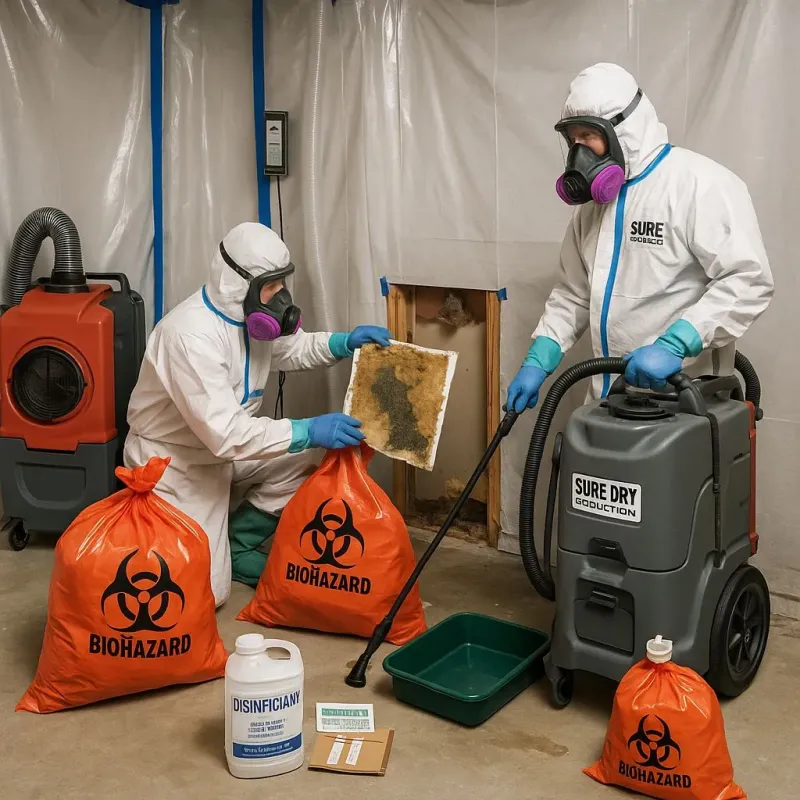 Contaminated Water Handling Protocols process in Southfield, MI