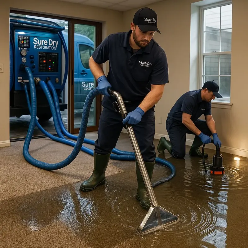 Water Extraction and Removal process in Southfield, MI